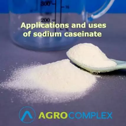 Applications and uses of sodium caseinate