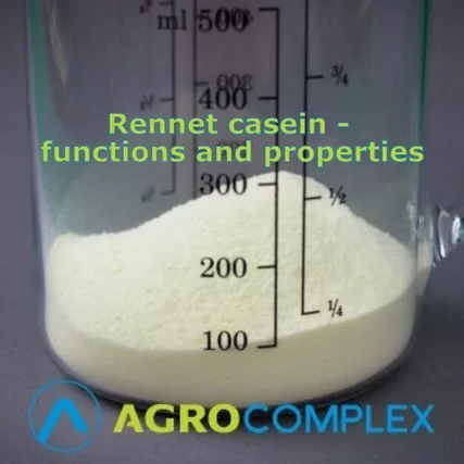 Rennet casein - functions and properties