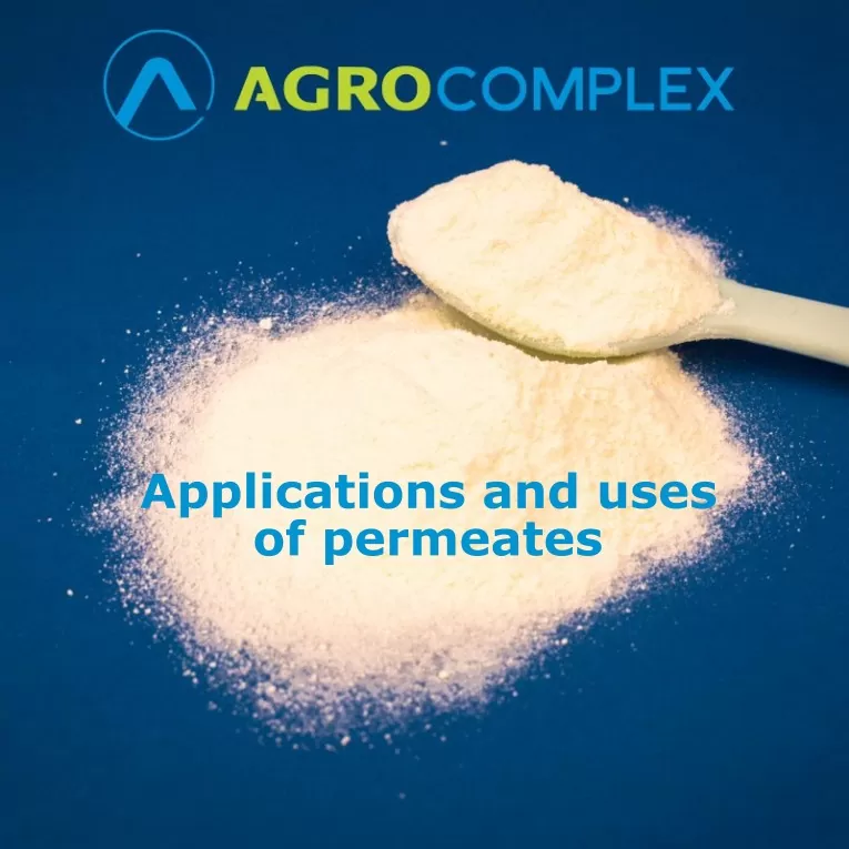 Applications and uses of permeates