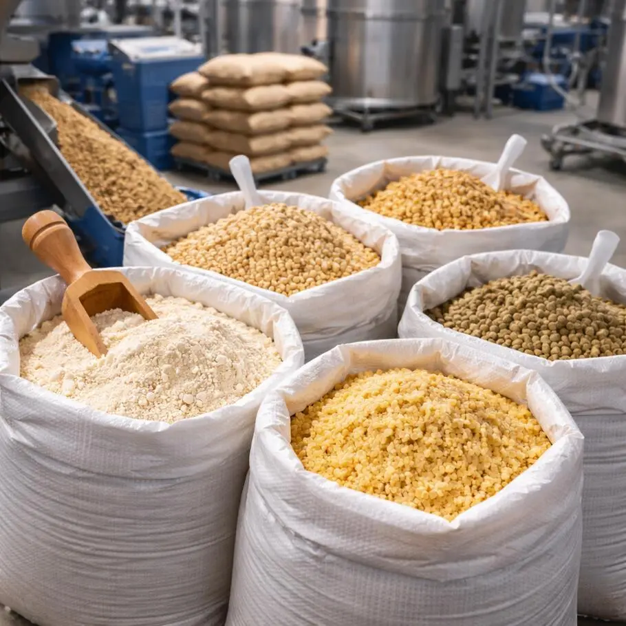 Protein Sources and Nutritional Value in Animal Feed